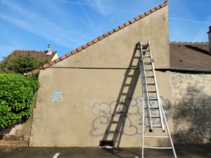 renovation peinture exterieure - avant