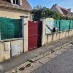 rehaussement muret bazemont - avant