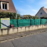 rehaussement muret bazemont - avant