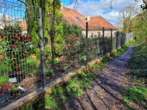 pose cloture rigide l'etang la ville 78