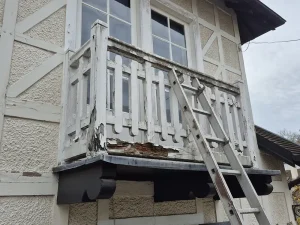 renovation garde corps marly le roi - avant